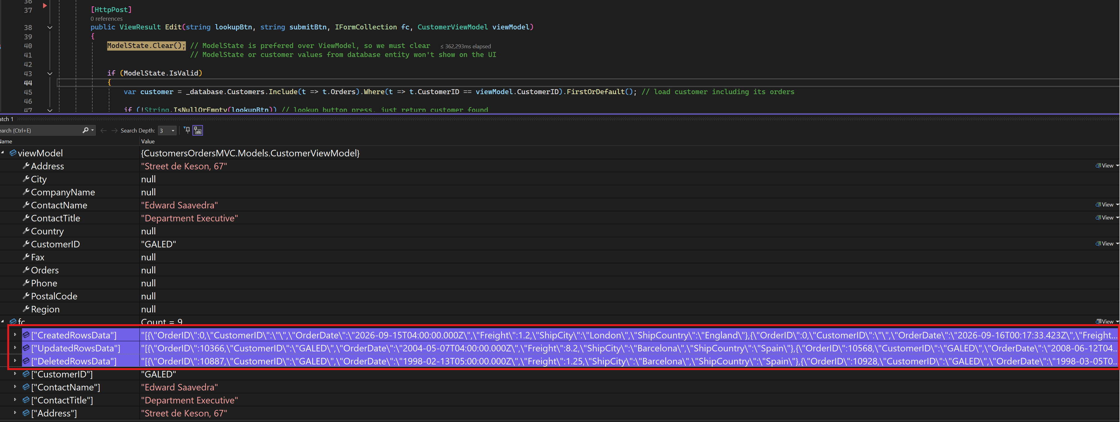Kendo UI Grid in batch edit mode with add, edit, and delete controls